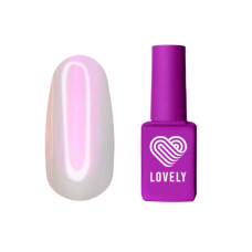 Топ жемчужный без липкого слоя с эффектом втирки Lovely, Riviere Pink, 12 ml