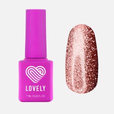 Гель-лак Lovely, коллекция Glitter Cat 03, 7 ml