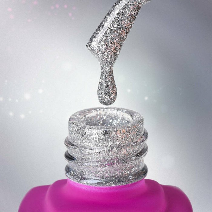 Гель-лак светоотражающий с фольгой Lovely, коллекция Shine Reflect, SR01, 7 ml