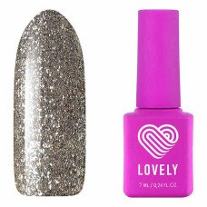 Гель-лак светоотражающий с фольгой Lovely, коллекция Shine Reflect, SR02, 7 ml