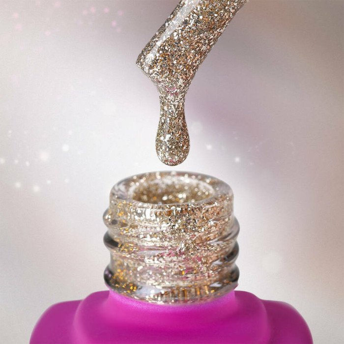 Гель-лак светоотражающий с фольгой Lovely, коллекция Shine Reflect, SR02, 7 ml