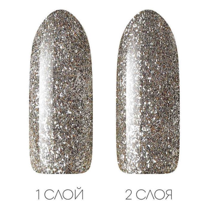 Гель-лак светоотражающий с фольгой Lovely, коллекция Shine Reflect, SR02, 7 ml