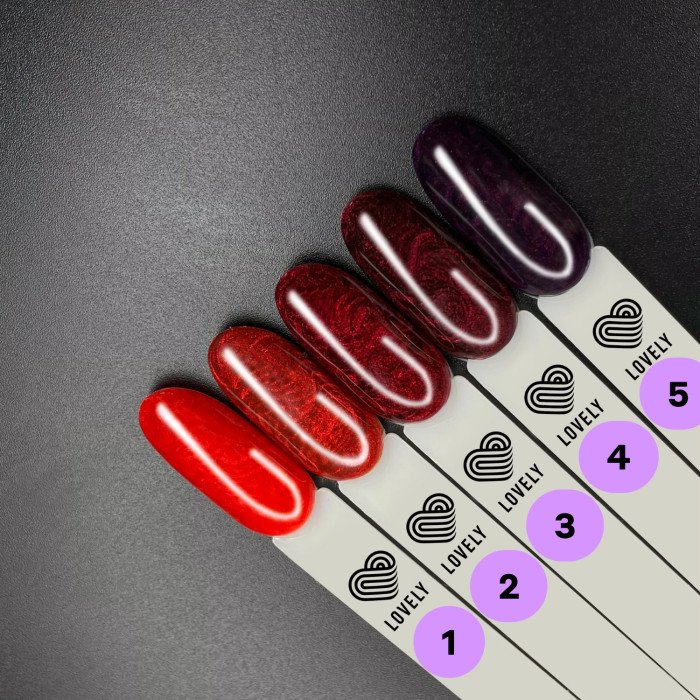 Гель-лак Lovely с мелким шиммером, коллекция Viva La Diva VI02, 7 ml