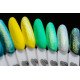 Топ без липкого слоя Lovely с зеленым шиммером Green Gold, 12 ml
