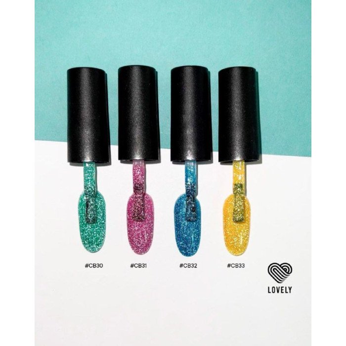 База высокопигментированная со светоотражающими частицами Lovely CB30, 12 ml