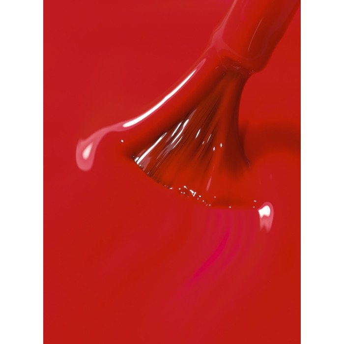 NR-206 Perfect red гель-лак, Рубиново-красный (10 мл)