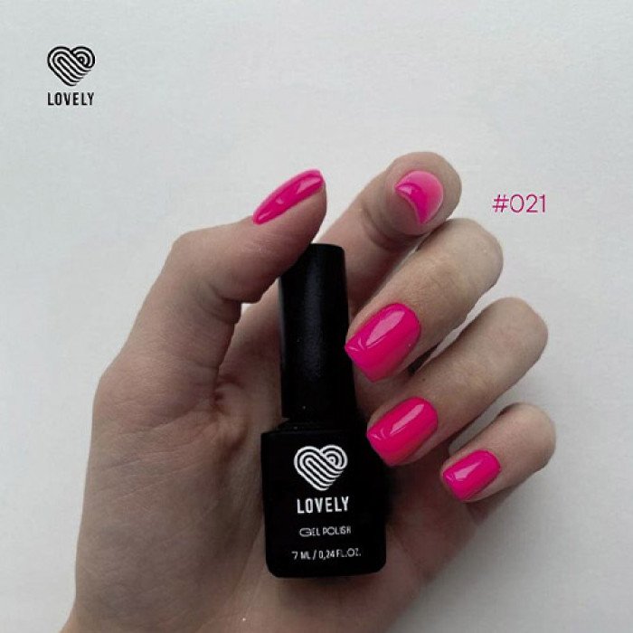Гель-лак Lovely №021, 12 ml