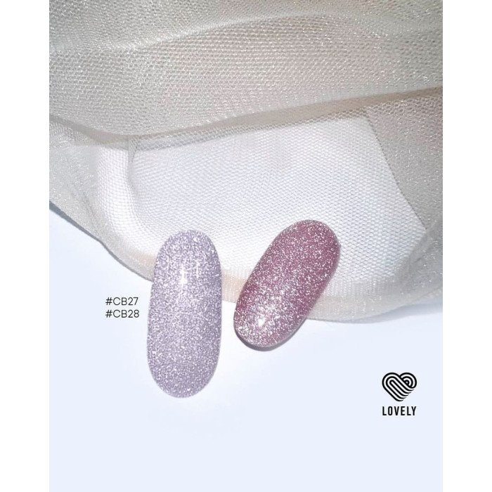 База высокопигментированная со светоотражающими частицами Lovely CB27, 12 ml