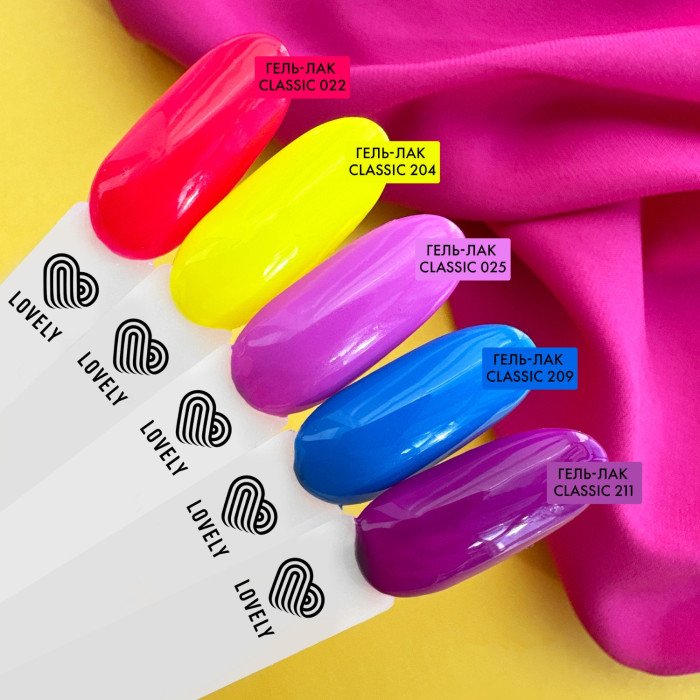 Гель-лак Lovely №025, 12 ml