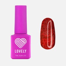 Гель-лак Lovely с мелким шиммером, коллекция Viva La Diva VI02, 7 ml