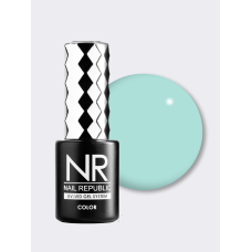 NR-335 Aquamarine гель-лак, Пастельно-мятный (10 мл)