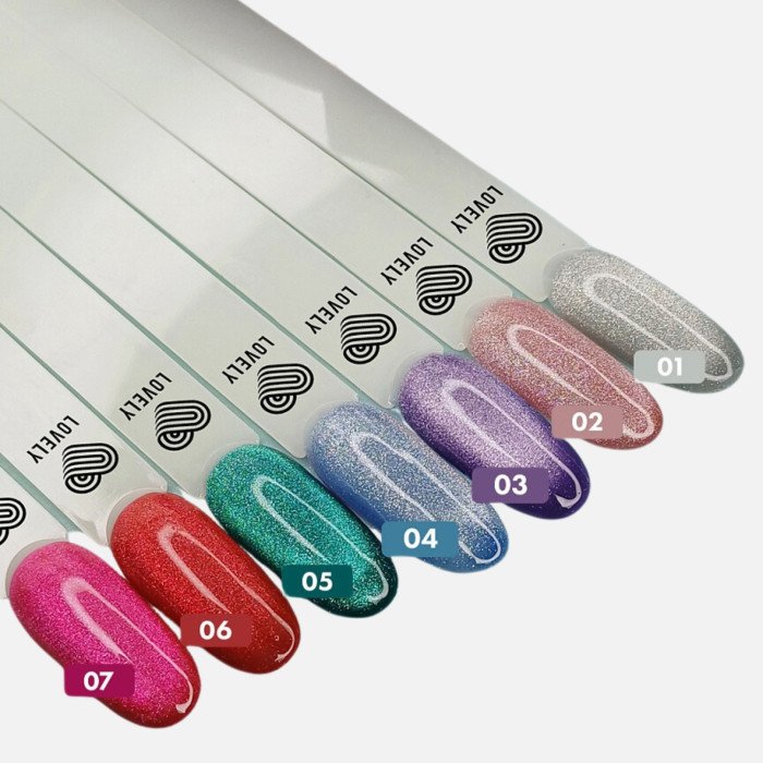 Гель-лак Lovely, коллекция Mousse Light, 7 ml