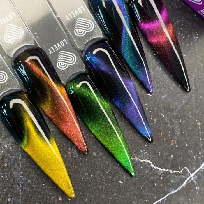 Гель-лак Lovely, коллекция огненная кошка Fire Cat FC№02, 7 ml