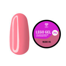 Гель для наращивания и укрепления Lovely, Lego Gel Nude 05, 30 ml
